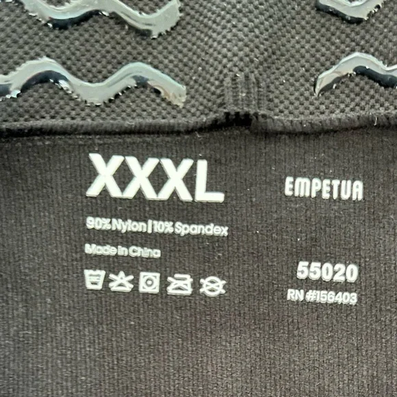 Empetur XXXL High Waisted Shaper Black 3X Shapewear Comfort NWT - Picture 4 of 4